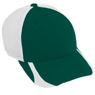 ADULT FLEXFIT CONTENDER CAP   DARK GREEN/WHITE   LARGE at  Mens Clothing store