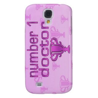 Number 1 Doctor in Pink Samsung Galaxy S4 Covers
