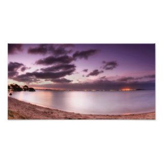 Cleveland Purple Sunset Photo Art
