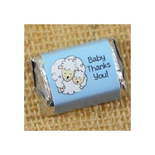 Boy Baby Shower Mini Candy Wrappers Lamb Health & Personal Care