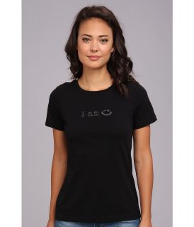 Delivering Happiness I Am Winkey Tee Womens Short Sleeve Pullover (Black)