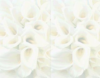 Masterpiece White Calla Lilies 2 Up Invitation   25 Sheets/50 Invitations  Stationery 