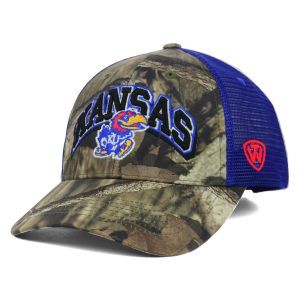 Kansas Jayhawks Top of the World NCAA Trapper Meshback Hat