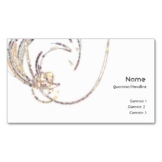 Moon Glitter Profile Card Business Cards