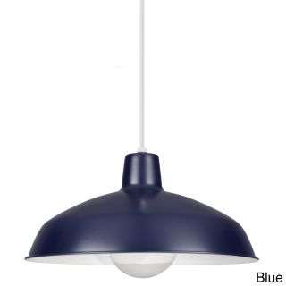 1 light Painted Contemporary Pendant