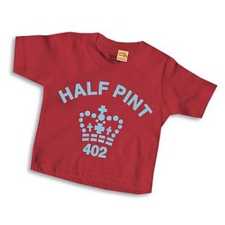 half pint baby & child's short sleeve t shirts by twisted twee