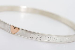 resizing personalised bangle by carole allen silver jewellery