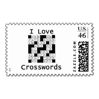 Crossword Puzzle Postage