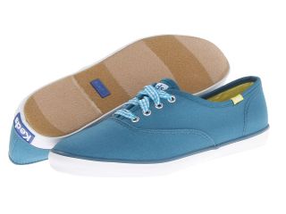 Keds Champion Seasonal Solid Womens Lace up casual Shoes (Blue)