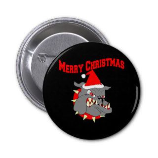 Merry Christmas USMC Devil Dog Pins