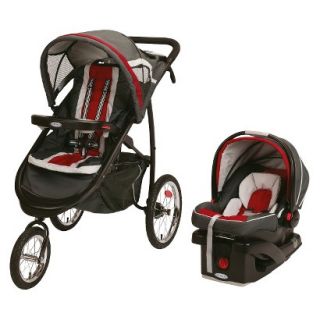 Graco FastAction Fold Jogger Click Connect Travel System   Chili Red