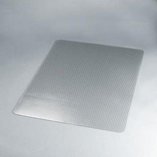 Universal 56808 46 by 60 Inch Cleated Chair Mat for Low and Medium Pile Carpet, Clear  