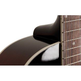 The Loar LH 200 FE3 SN Flat Top Acoustic Electric Guitar Musical Instruments