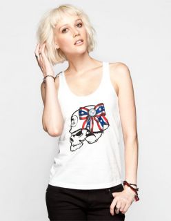 Let Freedom Ring Womens Tank White In Sizes X Small, X Large, Lar