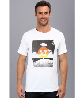 Delivering Happiness Open Road Tee Mens Short Sleeve Pullover (White)
