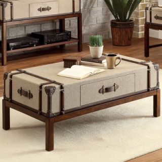 Riverside Furniture Bon Voyage Suitcase Coffee Table
