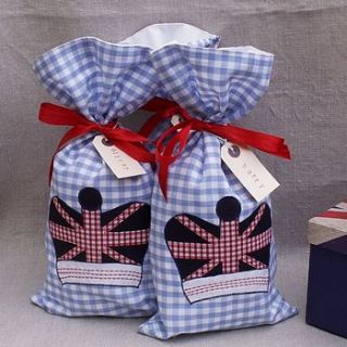 personalised royal party bags by sara perry designs