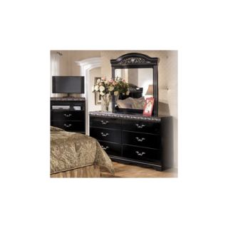 Wildon Home ® Park Dresser in Deep Glossy Black B104 31