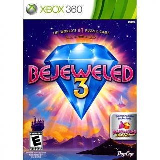 Bejeweled 3 w/ Bejeweled Blitz Live   Xbox 360