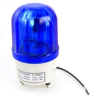 AC220V 10W Emergency Blue Rotating Light Signal Lamp LTE 1101 Automotive