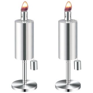 Anywhere Fireplace Cylinder Outdoor Tabletop Torch   2 Pack