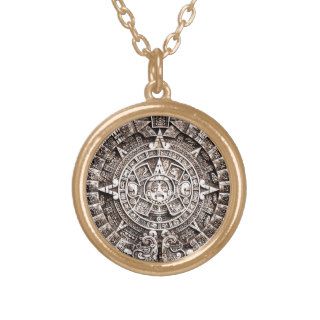 Ancient Mayan Zodiac Necklace