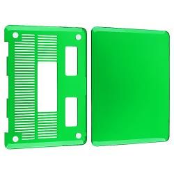 Clear Green Snap on Case For Apple Macbook Pro 13 inch