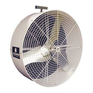 Schaefer Yoke-Mount Circulation Fan — 36in., 3-Phase, Model# VK36-3  Agricultural Fans