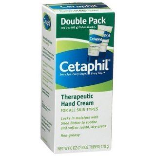 Cetaphil Therapeutic Hand Cream   6 Oz (2 X 3 0Z)  Beauty