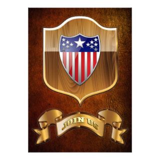 [100] Adjutant General's Corps Branch Insignia[100 Personalized Announcements