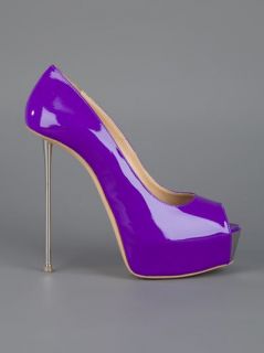 Gianmarco Lorenzi Collector Peep Toe Shoe
