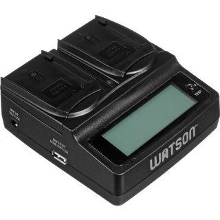 Watson Duo LCD Charger with 2 EN EL15 Battery Plates  Camera And Camcorder Battery Chargers  Camera & Photo