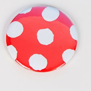 pocket handbag mirror nine variations by dots and spots
