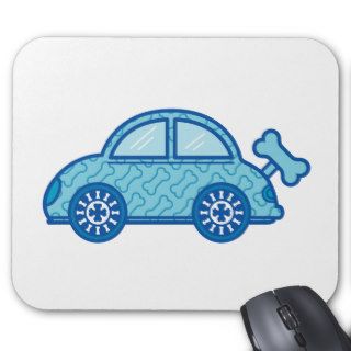 Toy Car (Blue Beetle) Mouse Pad