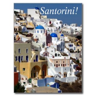 Santorini, Greece Postcards