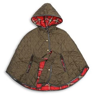 quilted cape by deluna kids