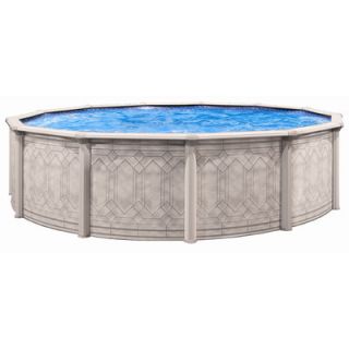 Trevi Aqua Deluxe 52 Deep Oval Sunscape Above Gound Pool