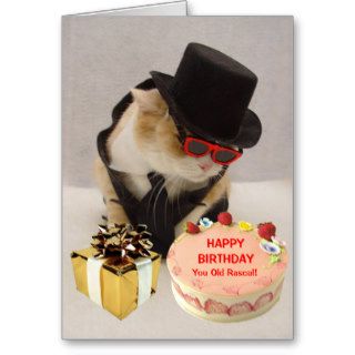 Personalized Funny Birthday Greeting Card
