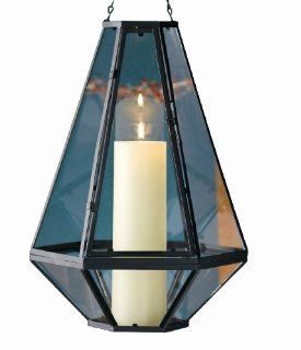 Tag Pendant Candle Holder Lantern, 16.26" Tall x 11.5" Wide   Decorative Candle Lanterns