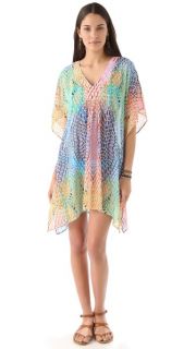 Red Carter Disco Ball Cover Up Dress
