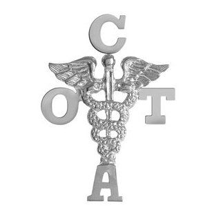 NursingPin   Certified Occupational Therapy Assistant COTA Graduation Pin   Silver Jewelry