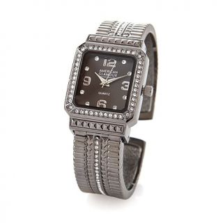American Glamour Badgley Mischka Cuff Bracelet Watch