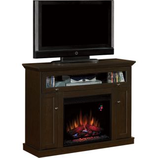 Chimney Free Windsor Media Mantel, Model# 23DE1099BSH-975  Electric Fireplaces