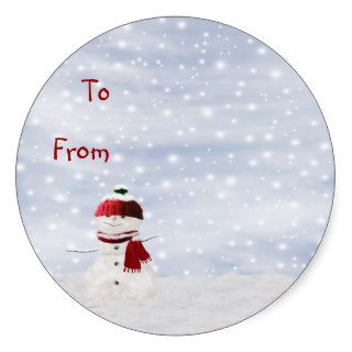 Christmas Sticky Label Gift Tag Stickers