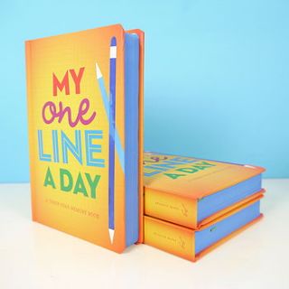 one line a day kids three year diary by deservedly so