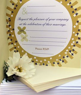 wedding invitation pack by mary fellows