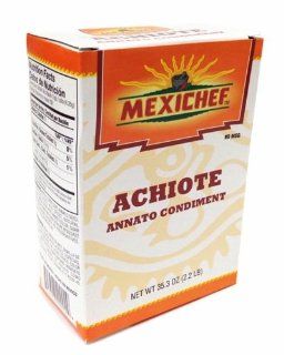Mexichef Achiote Paste  Mexican Seasoning  Grocery & Gourmet Food