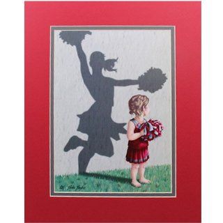 NCAA Washington State Cougars 11'' x 14'' Cheerleader Team Tots Picture