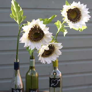 faux sunflowers by the wedding of my dreams
