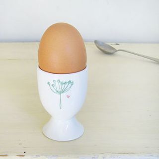 countryside egg cup by charlotte macey